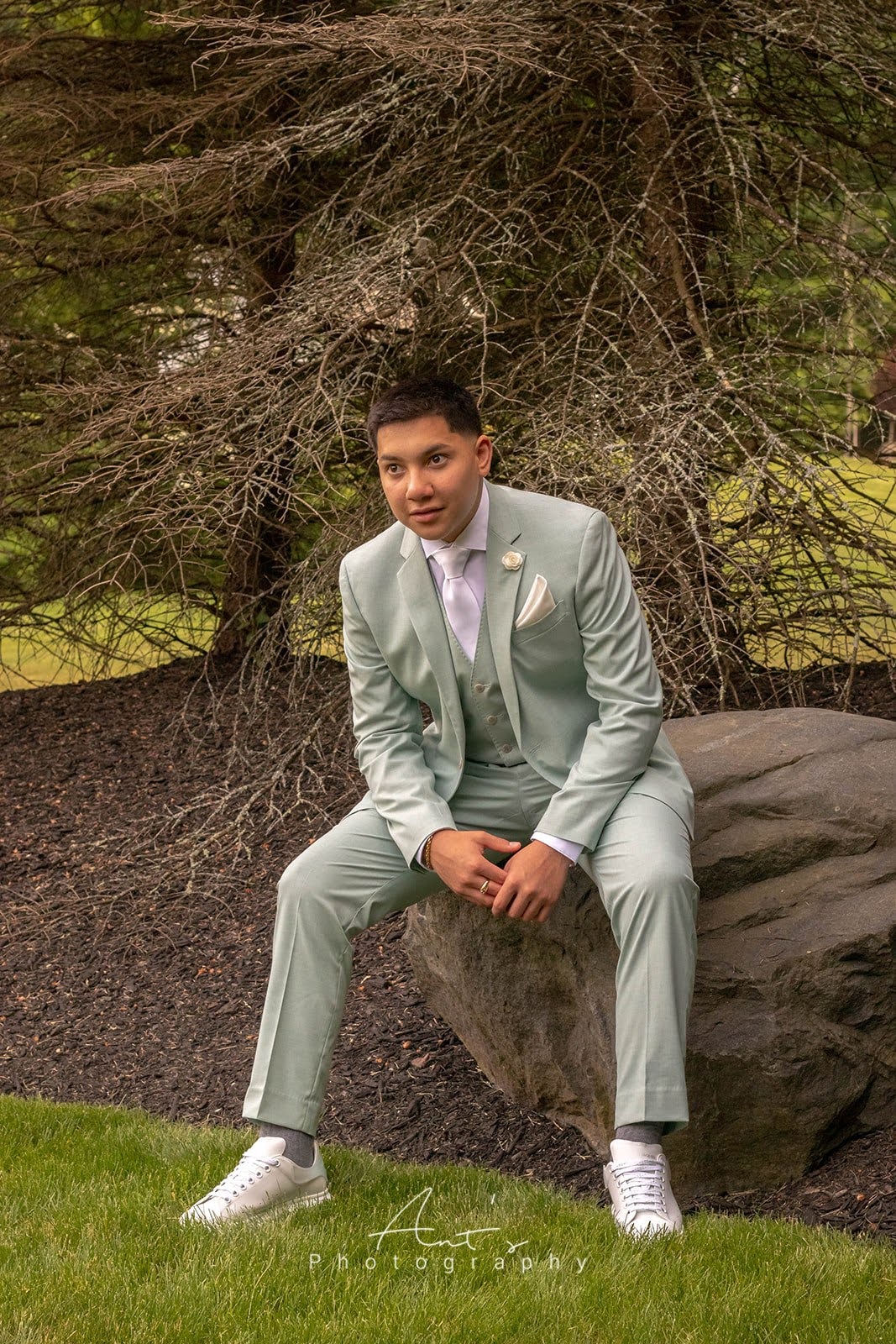Prom photography session